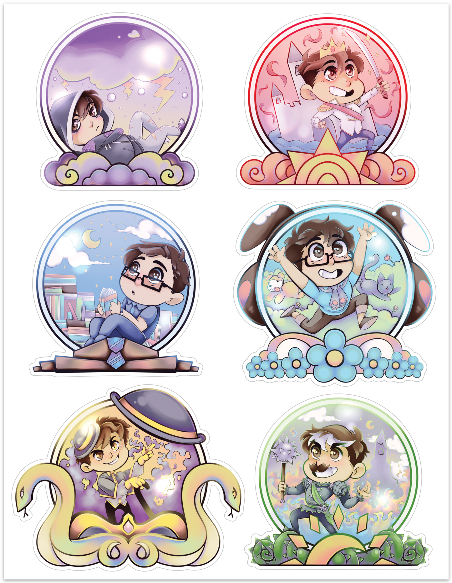 Sides Sticker Sheet