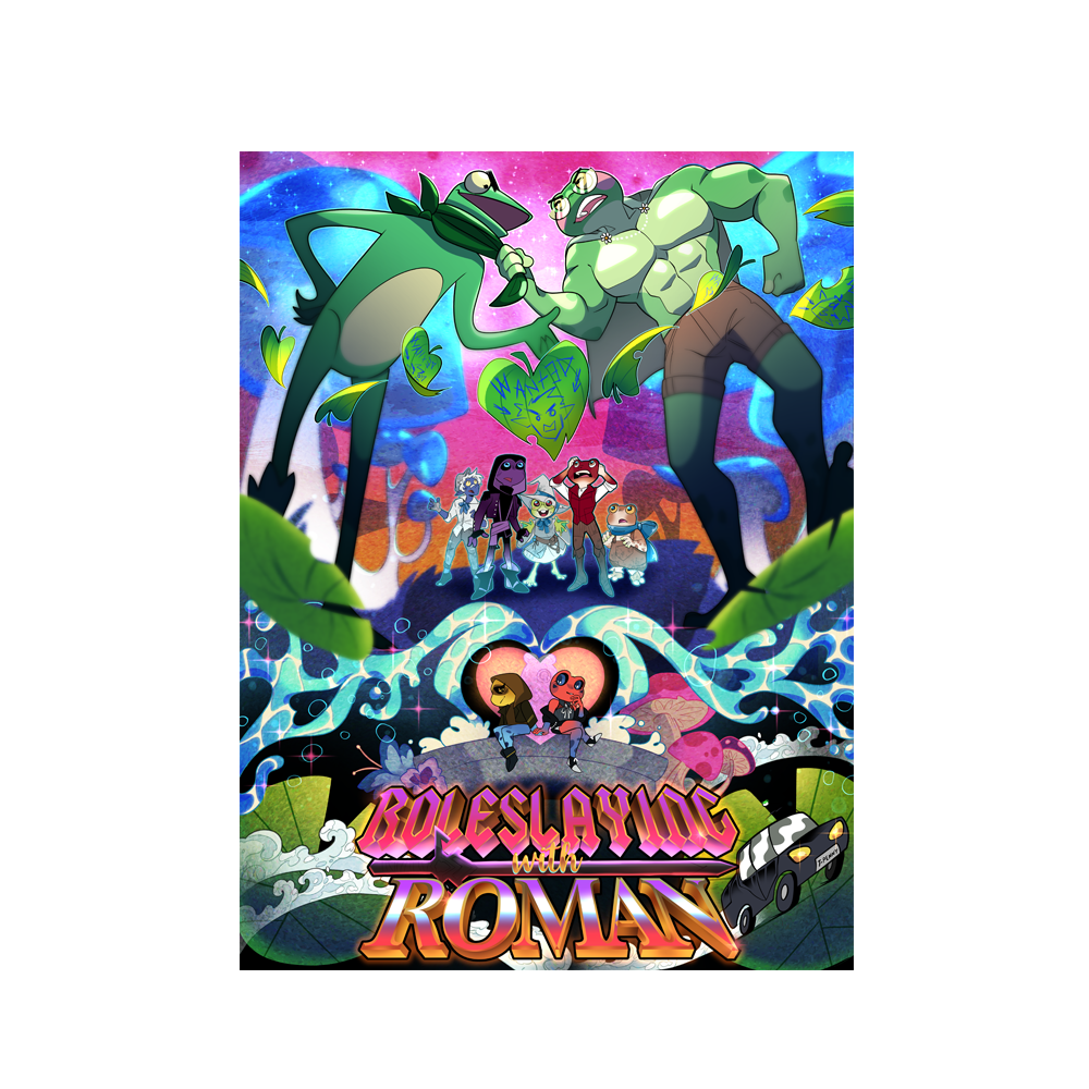 Thomas Sanders Roleslaying With Roman Chapter 4 Signed 18 x 24 Poster