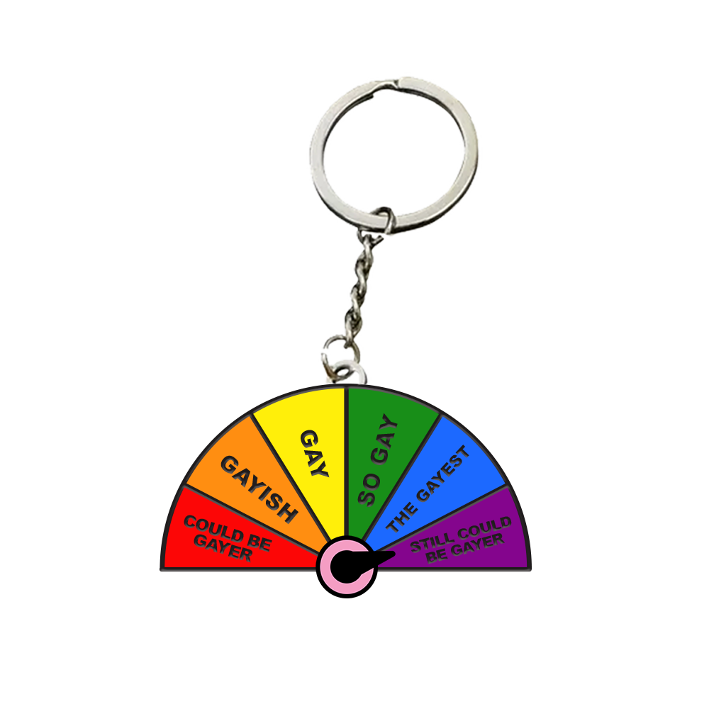 Could Be Gayer 2025 Keychain